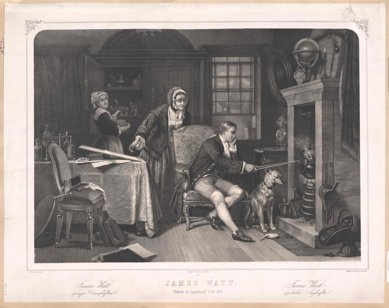 James Watt alkotó: Artist Unknown