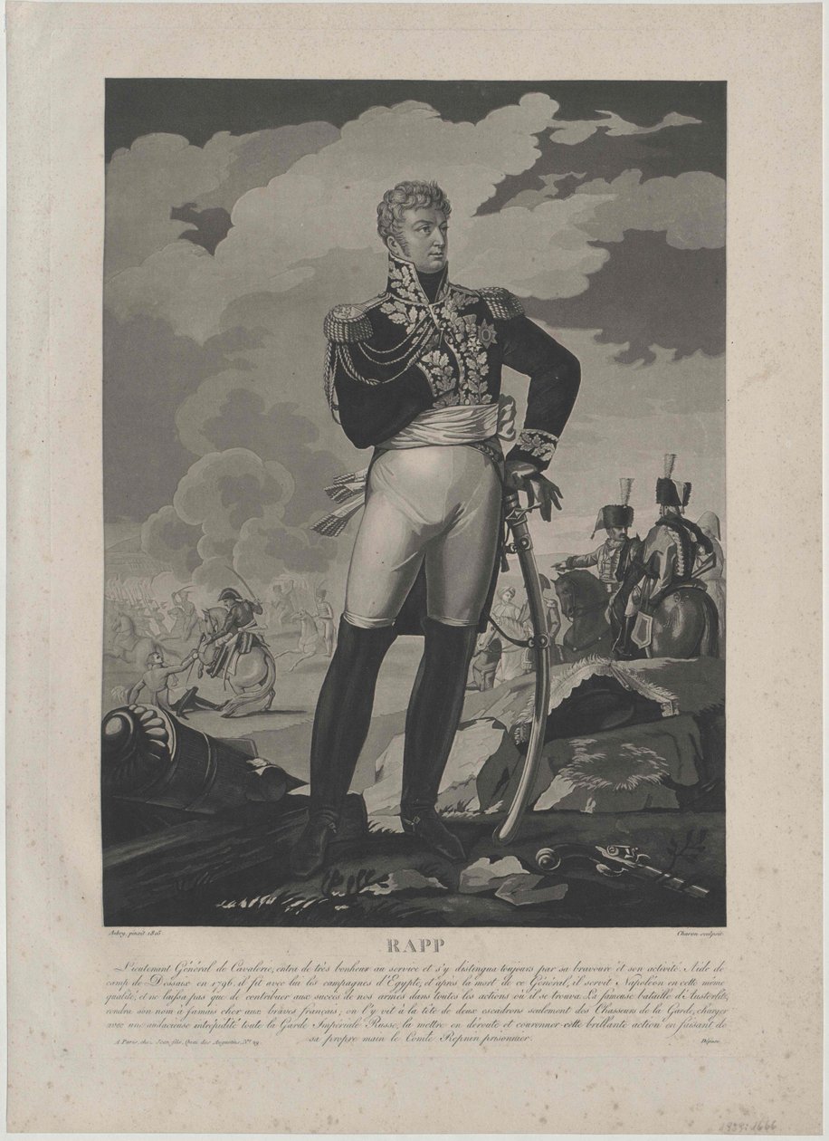 Jean Comte Rapp alkotó: Artist Unknown