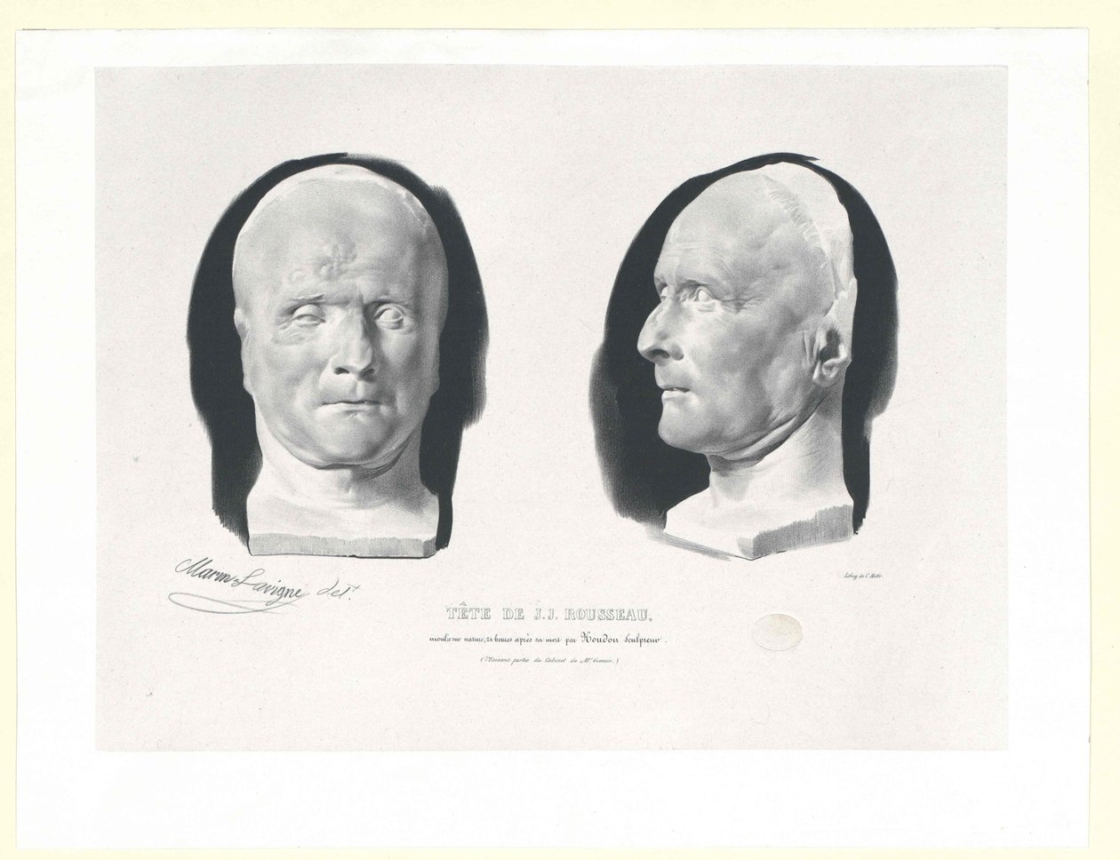 Jean Jacques Rousseau alkotó: Artist Unknown