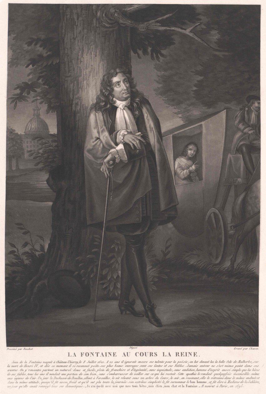 Jean de La Fontaine alkotó: Artist Unknown