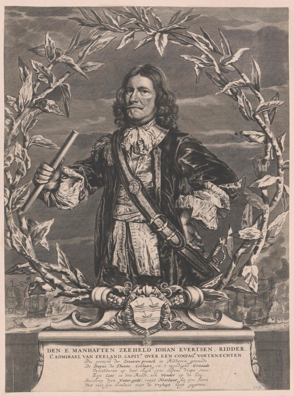 Johan Evertsen alkotó: Artist Unknown