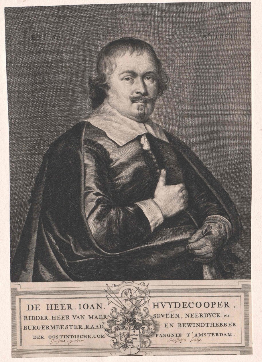 Johan Huydecoper alkotó: Artist Unknown