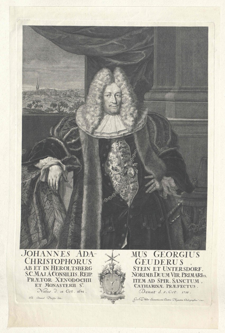 Johann Adam Georg Christoph Geuder von und zu Heroldsberg alkotó: Artist Unknown