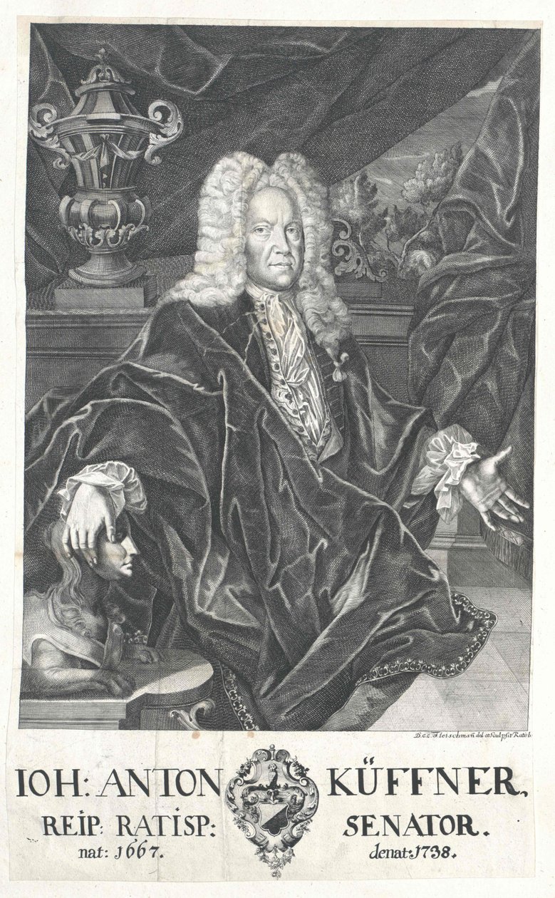 Johann Anton Kueffner alkotó: Artist Unknown