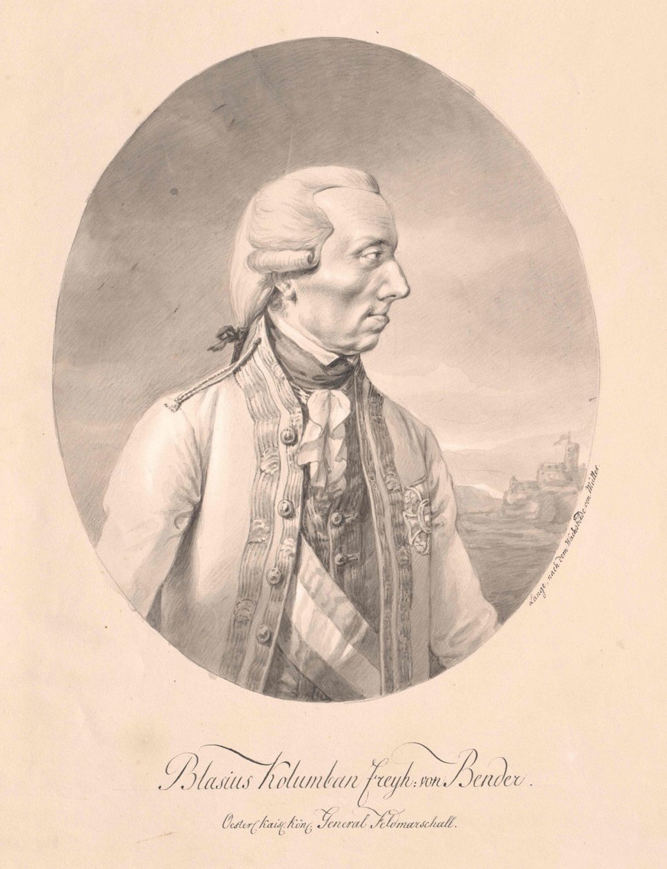 Johann Blaise báró Johann Blaise báró Bends alkotó: Artist Unknown