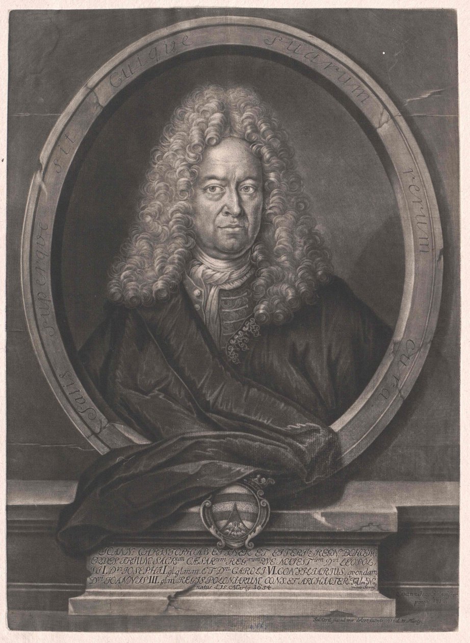 Johann Christoph von Ettner és Eiteritz alkotó: Artist Unknown