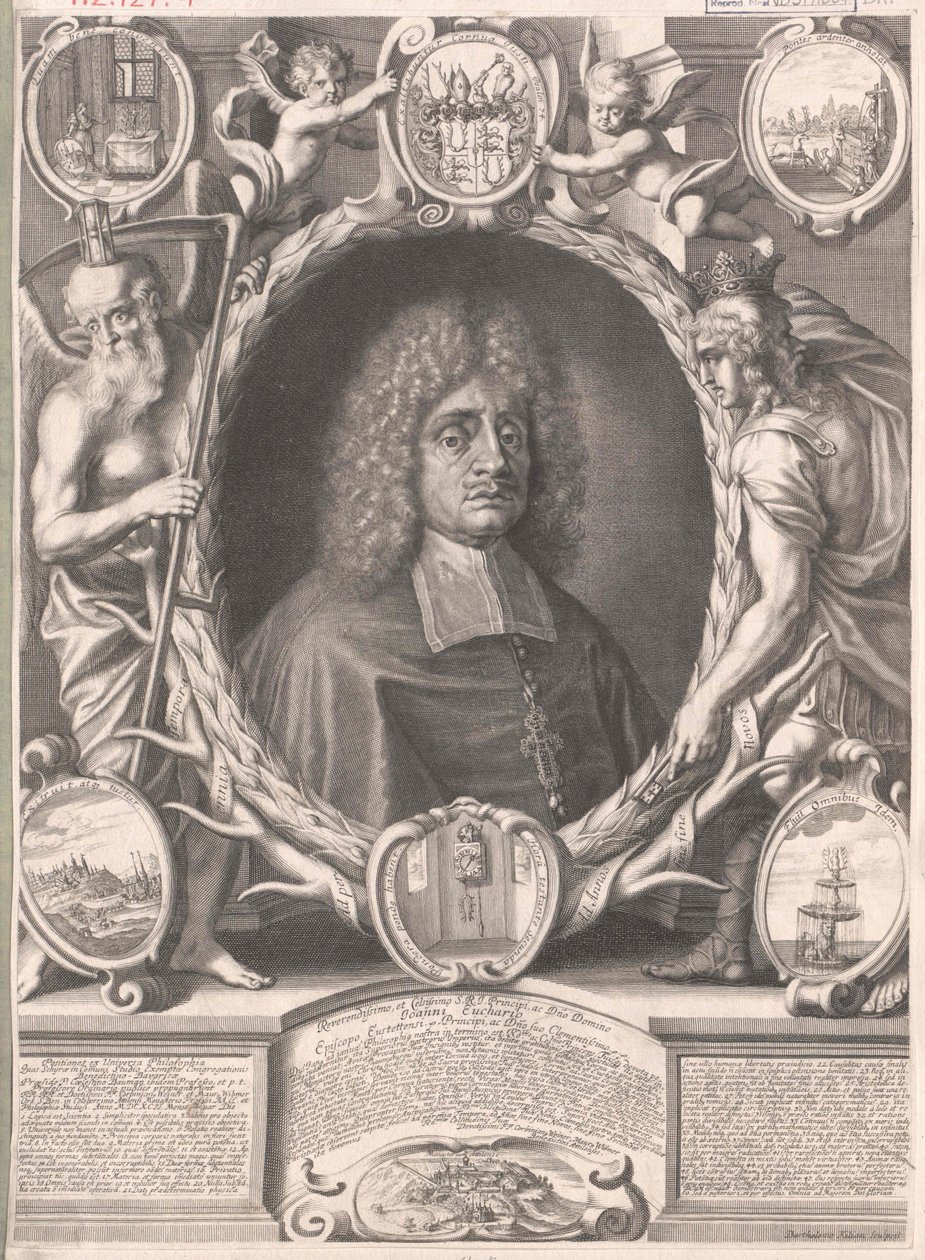 Johann Eucharius Schenk von Castell báró (nyomtatás) alkotó: Artist Unknown