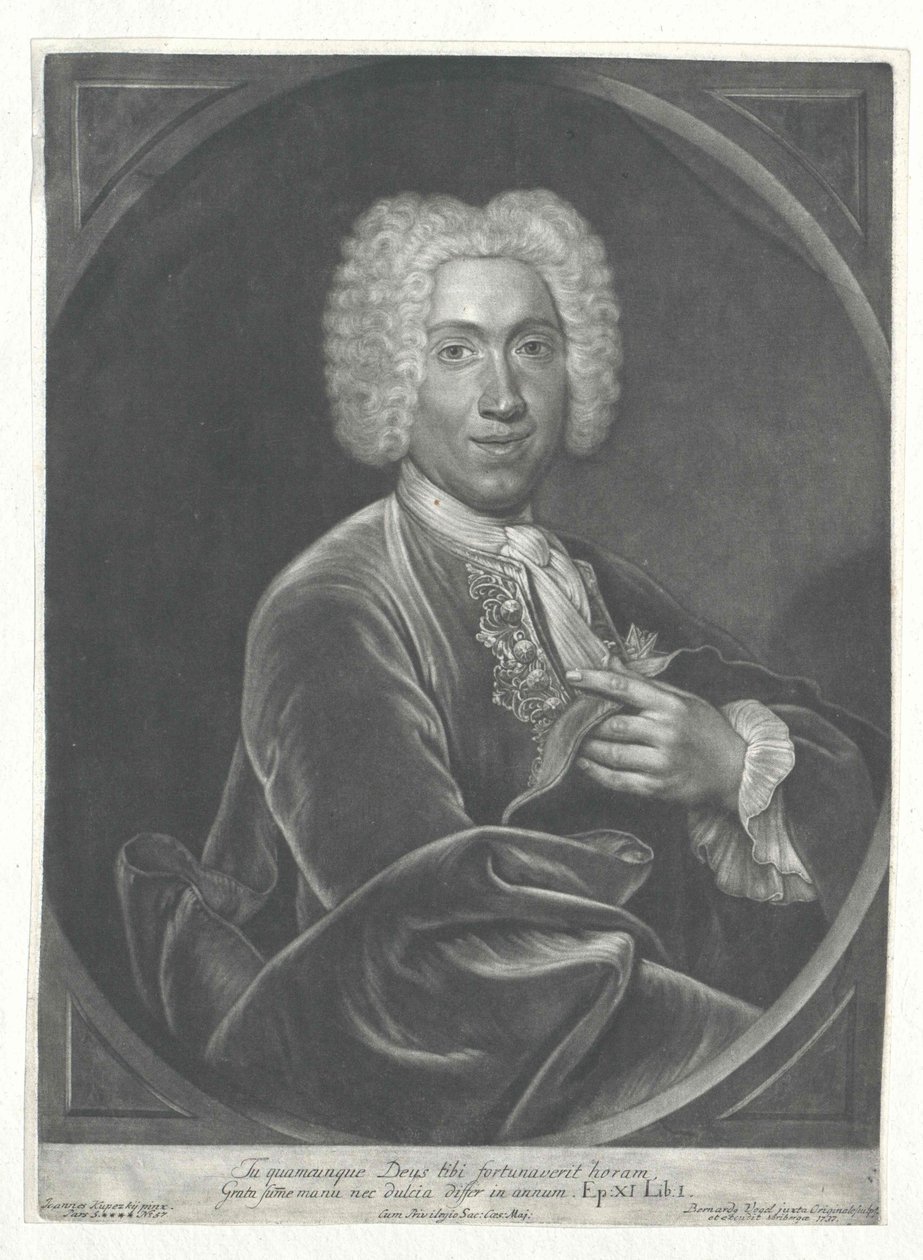 Johann Frederick báró Bachoff élethű Johann Frederick báró Bachoff alkotó: Artist Unknown