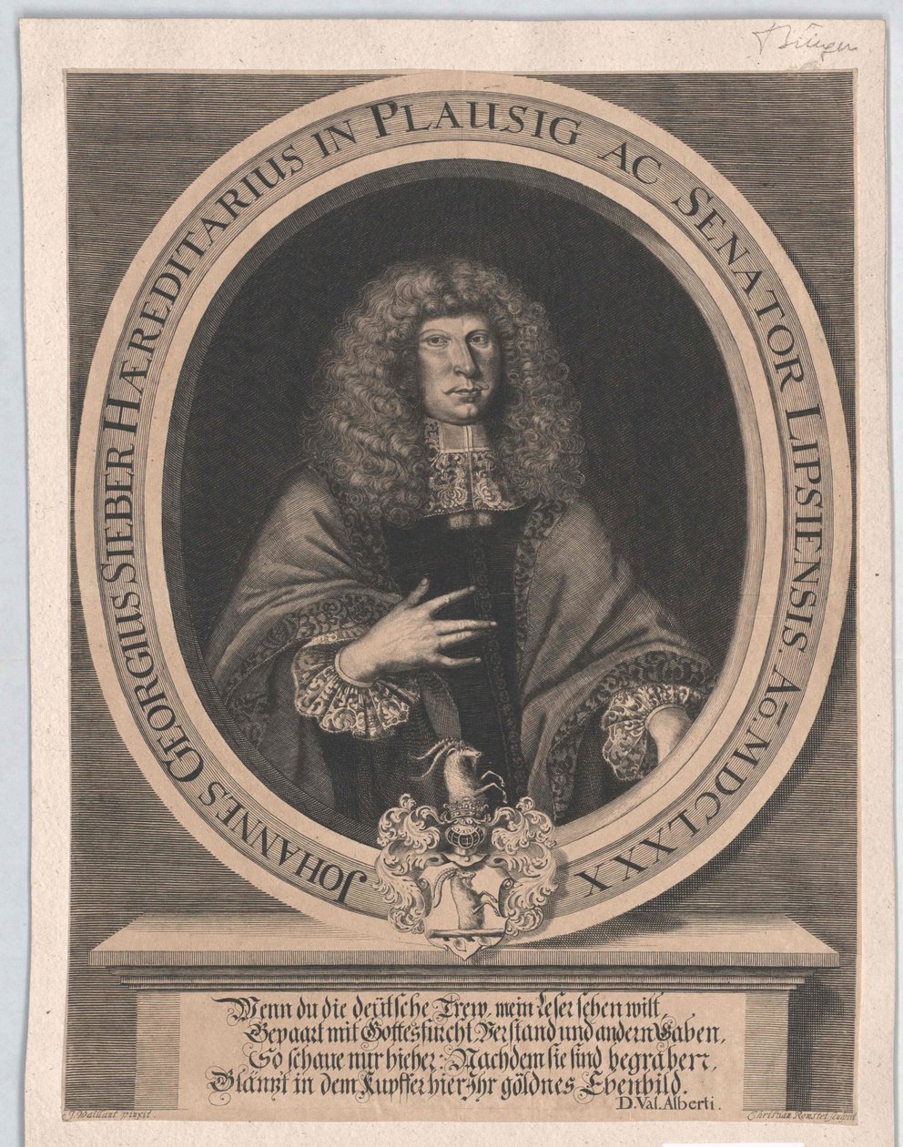 Johann Georg Sifter úr alkotó: Artist Unknown