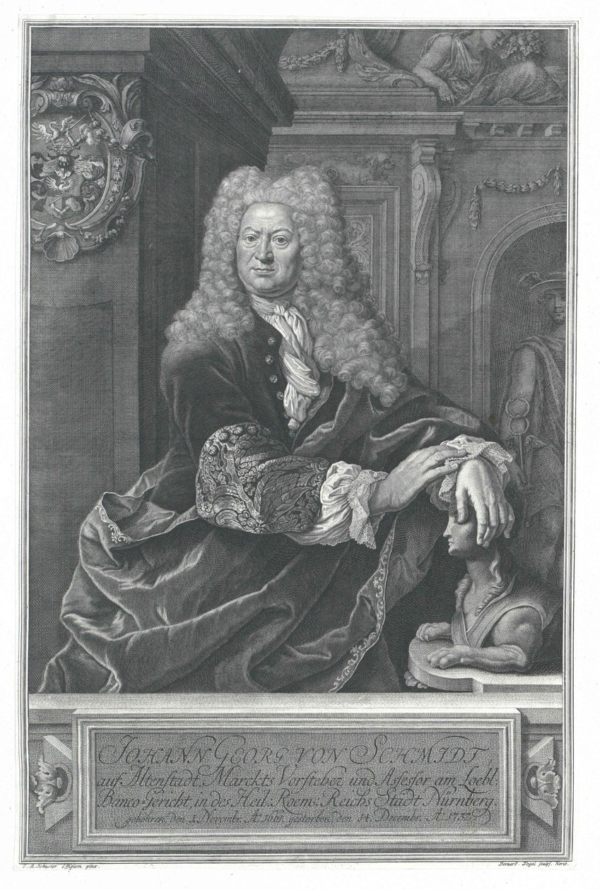 Johann Georg von Schmidt Altenstadtban alkotó: Artist Unknown