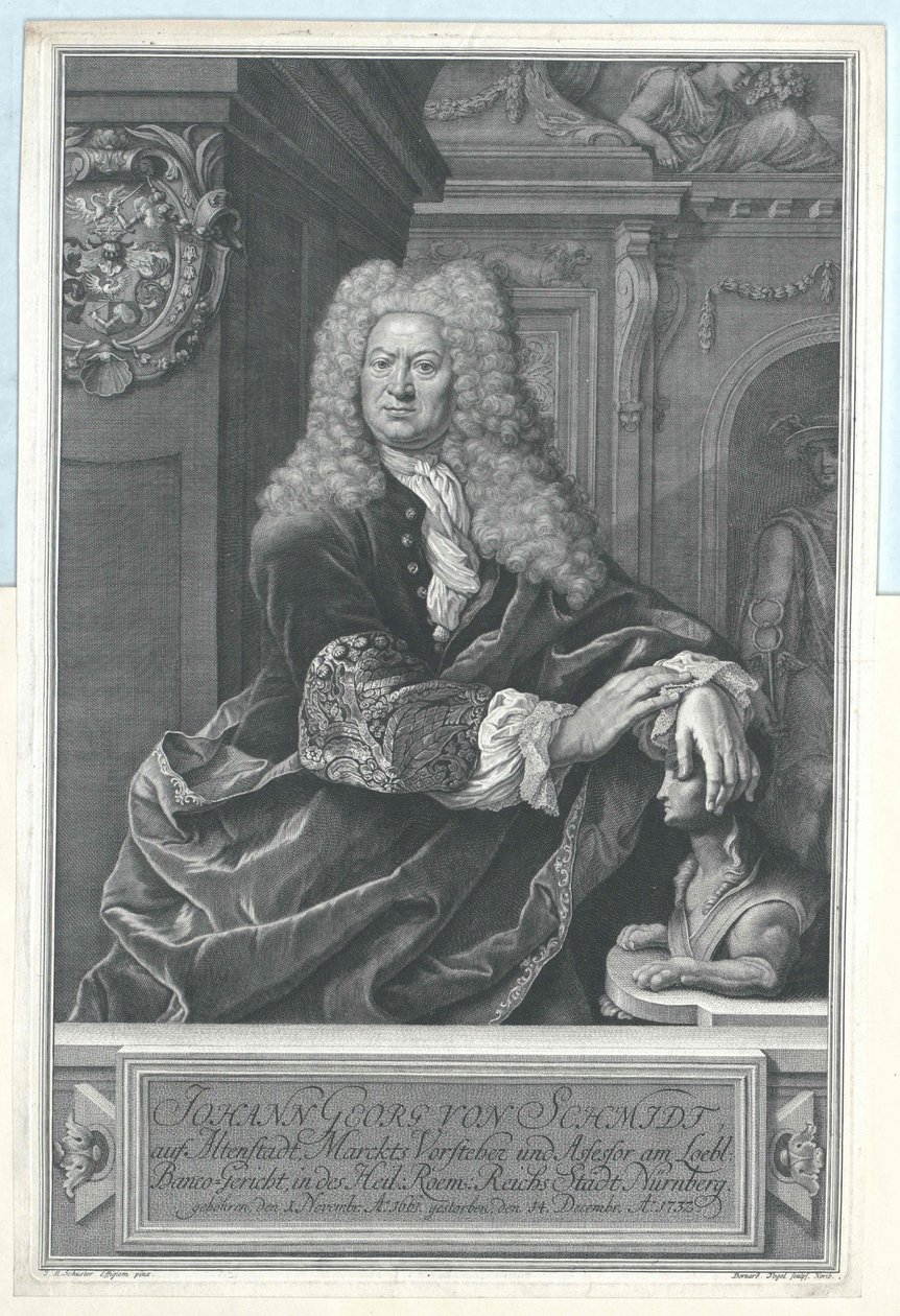 Johann Georg von Schmidt Altenstadtról alkotó: Artist Unknown