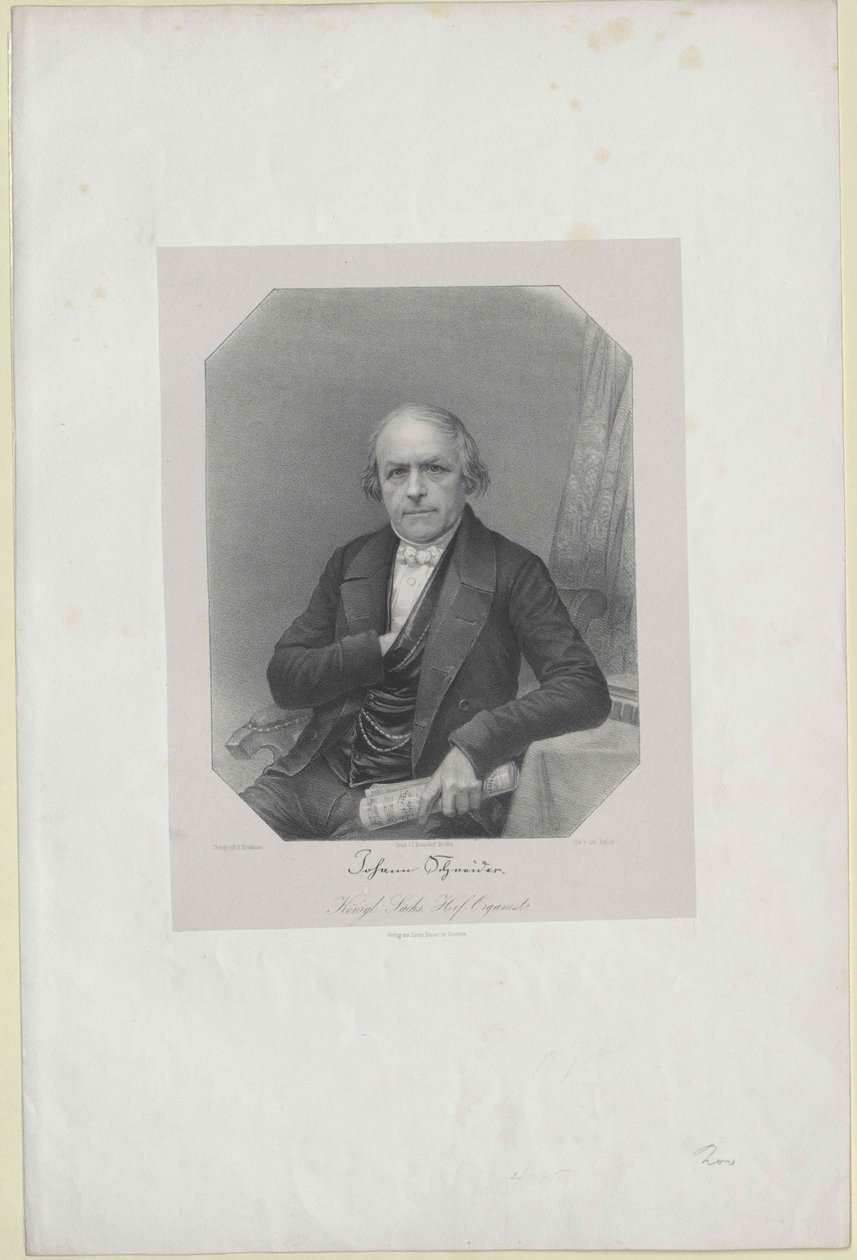 Johann Gottlob Schneider alkotó: Artist Unknown