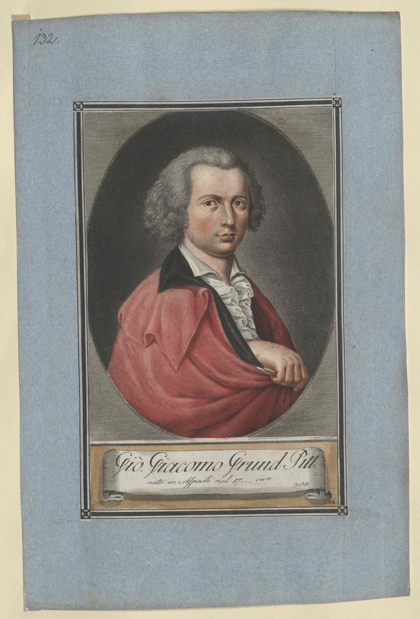 Johann Jakob Grund alkotó: Artist Unknown