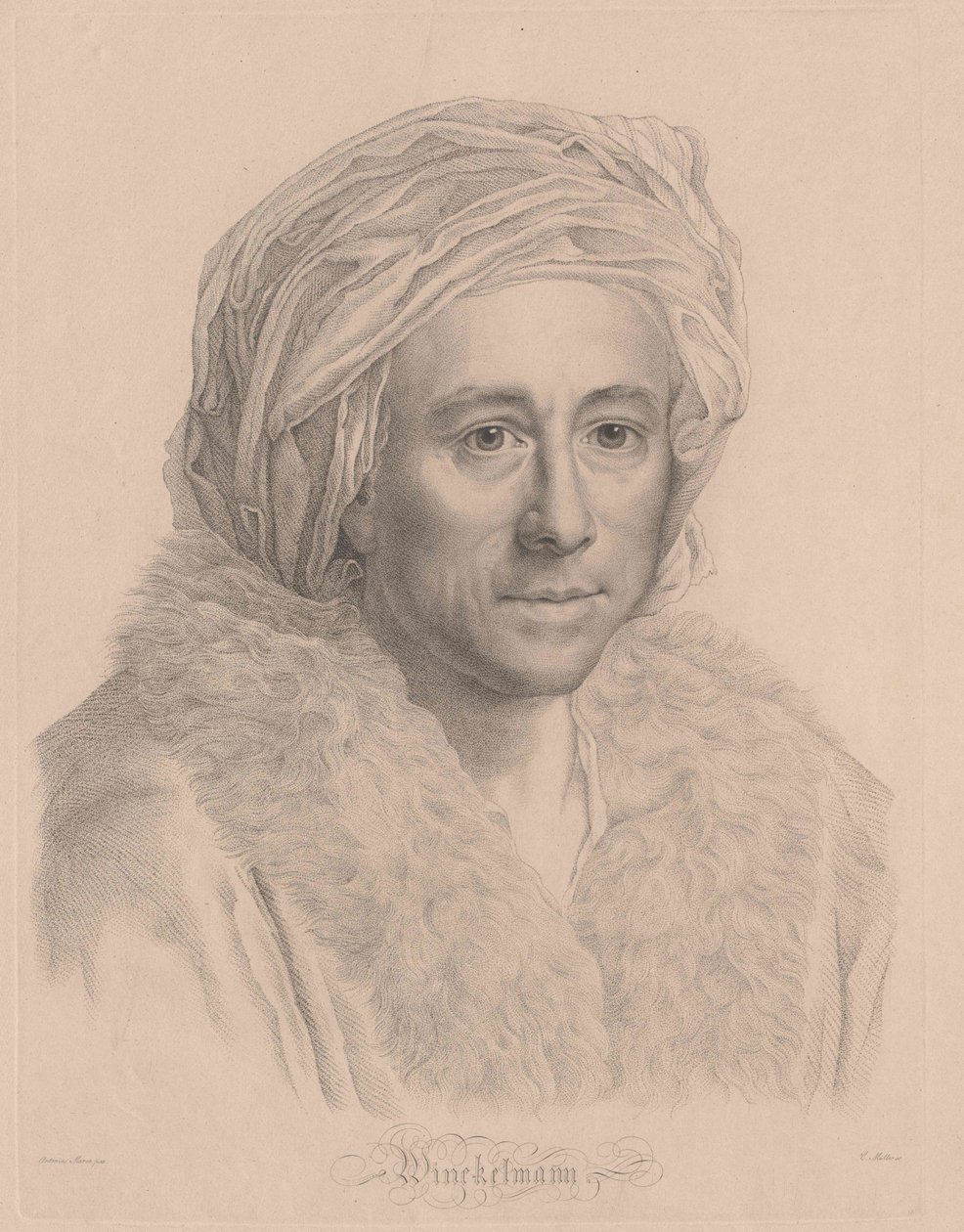 Johann Joachim Winckelmann alkotó: Artist Unknown