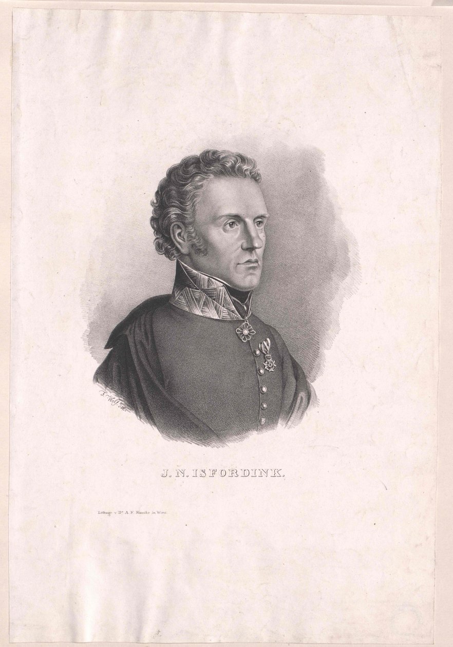 Johann Nepomuk von Isfordink-Kostnitz alkotó: Artist Unknown