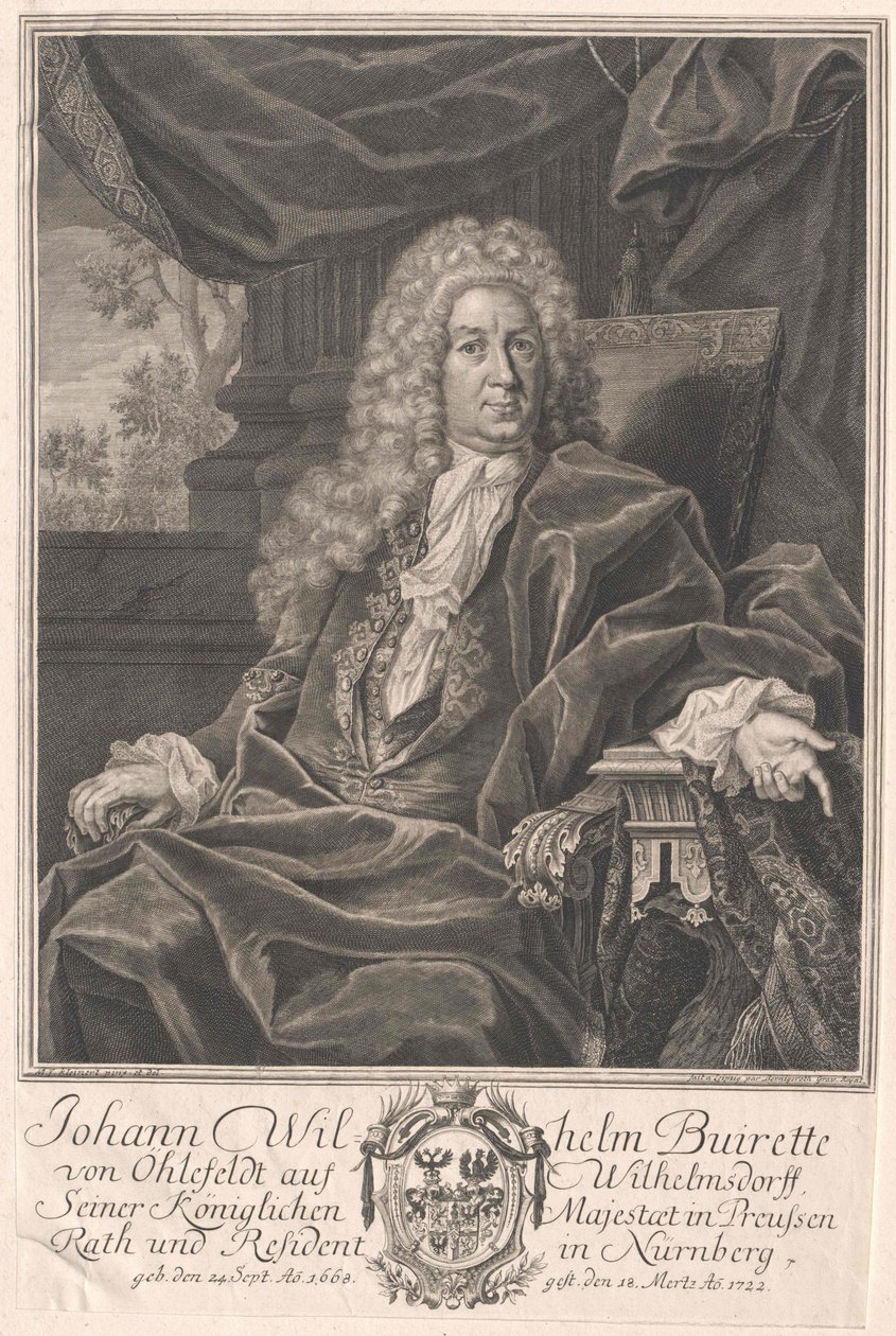 Johann Wilhelm Buirette-Oehlefeld alkotó: Artist Unknown