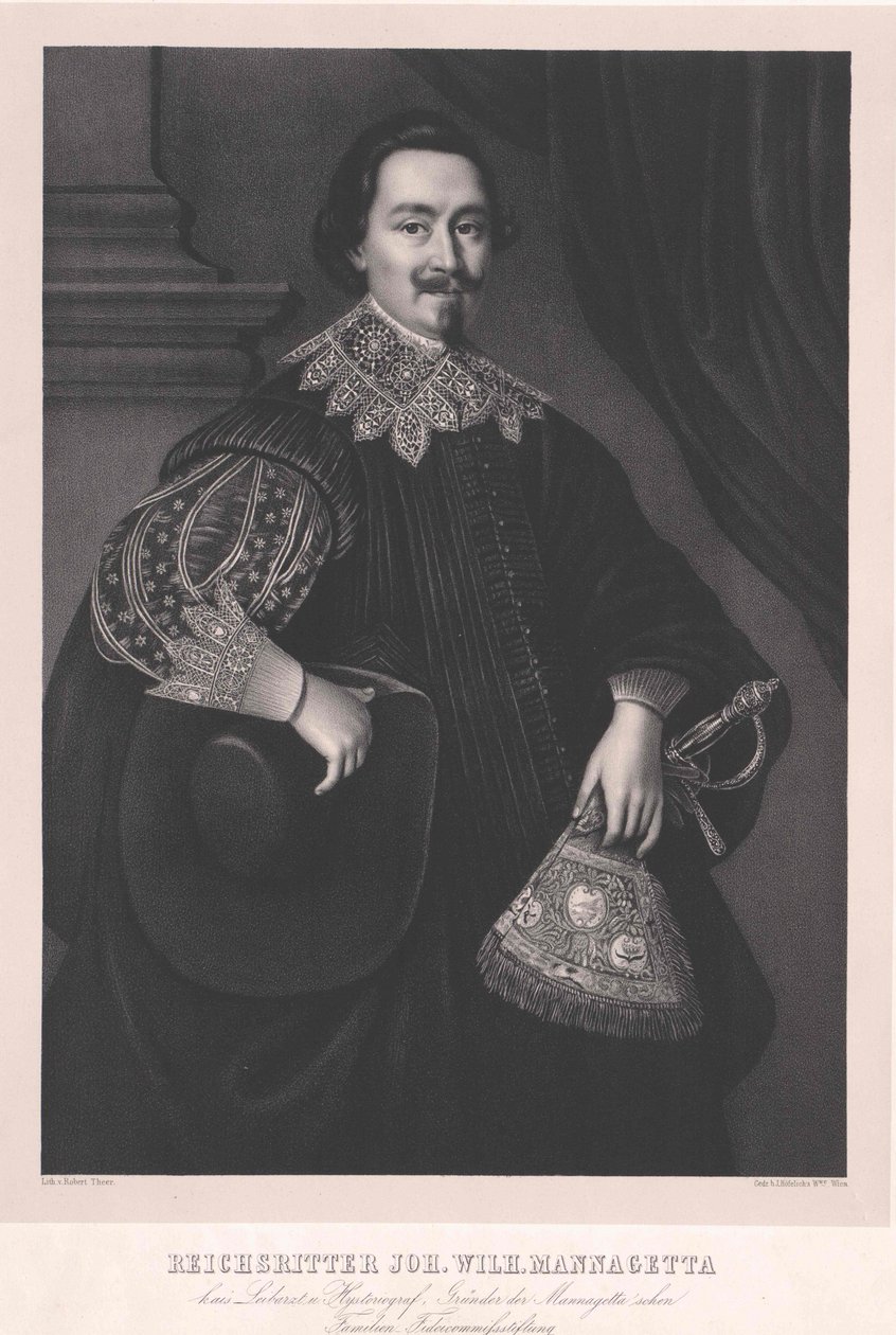 Johann Wilhelm Mannagetta úr alkotó: Artist Unknown