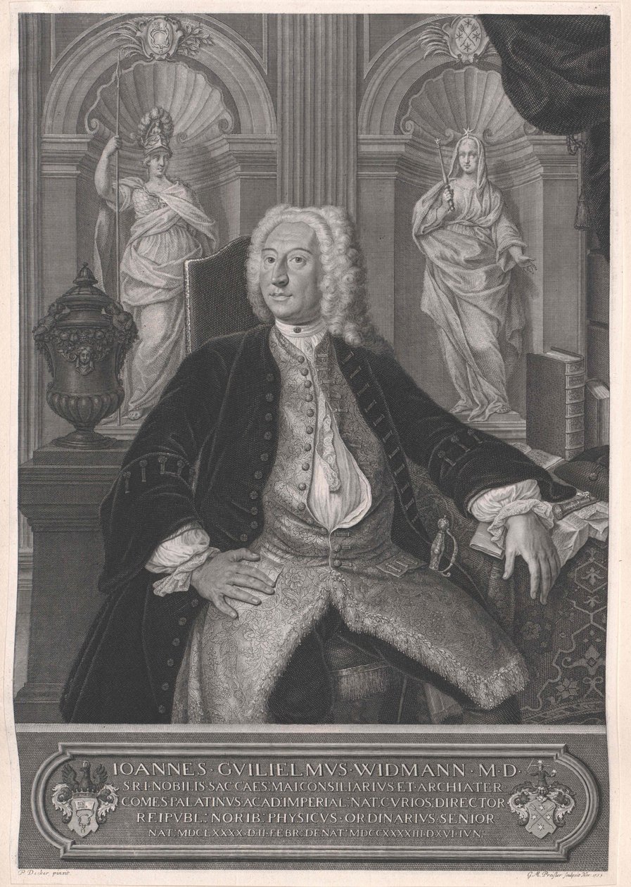 Johann Wilhelm Widmann úr alkotó: Artist Unknown