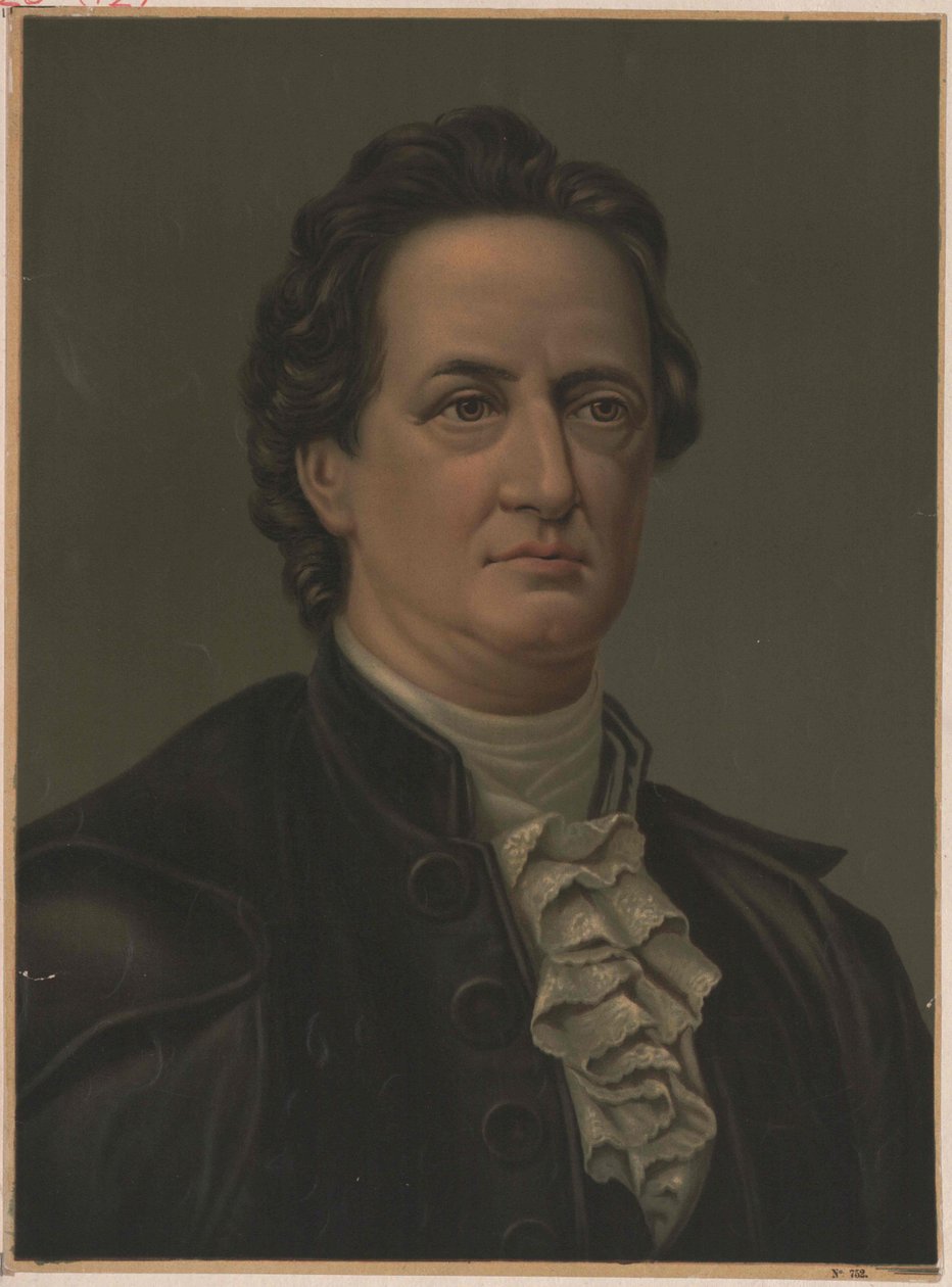 Johann Wolfgang von Goethe alkotó: Artist Unknown