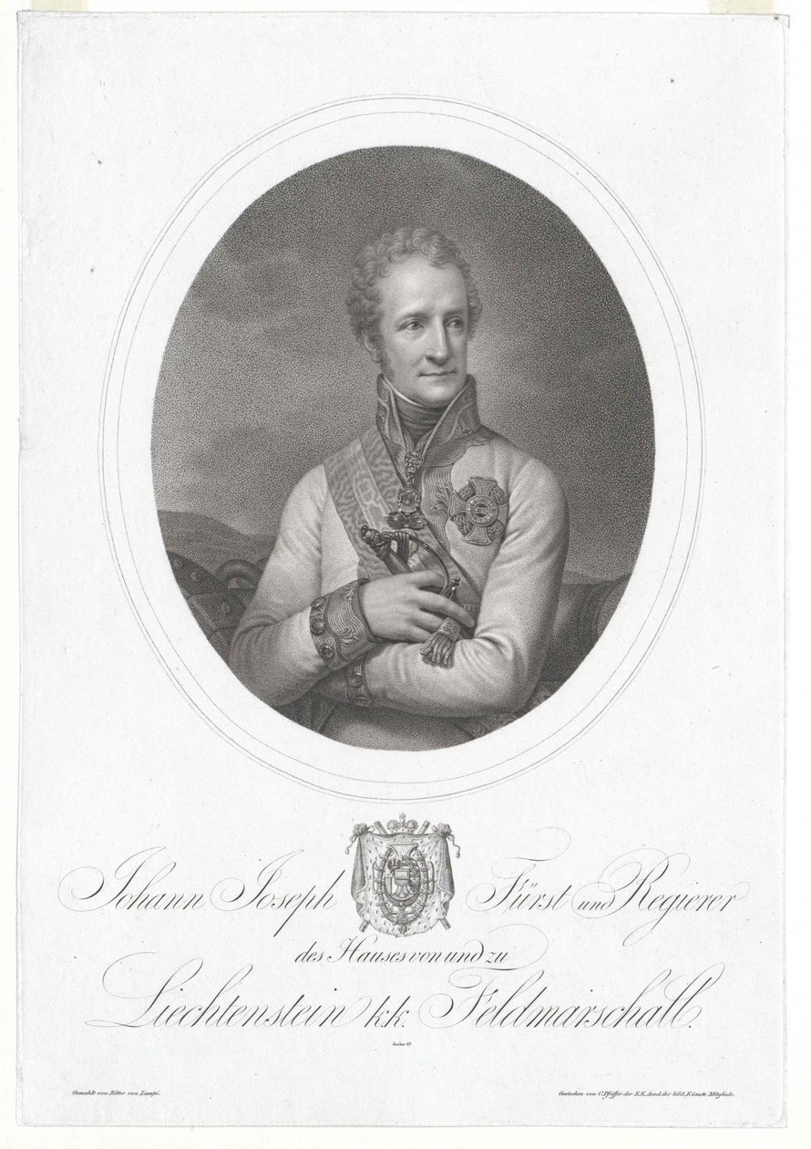 Johann liechtensteini gróf alkotó: Artist Unknown