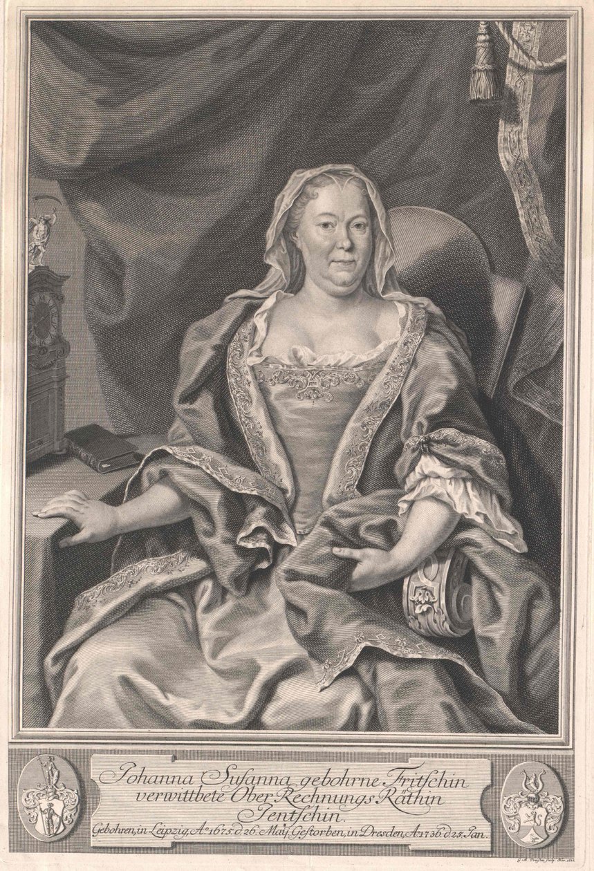 Johanna Susanna Fritsch alkotó: Artist Unknown