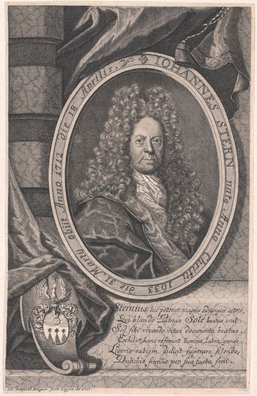 Johannes Stern (nyomtatás) alkotó: Artist Unknown