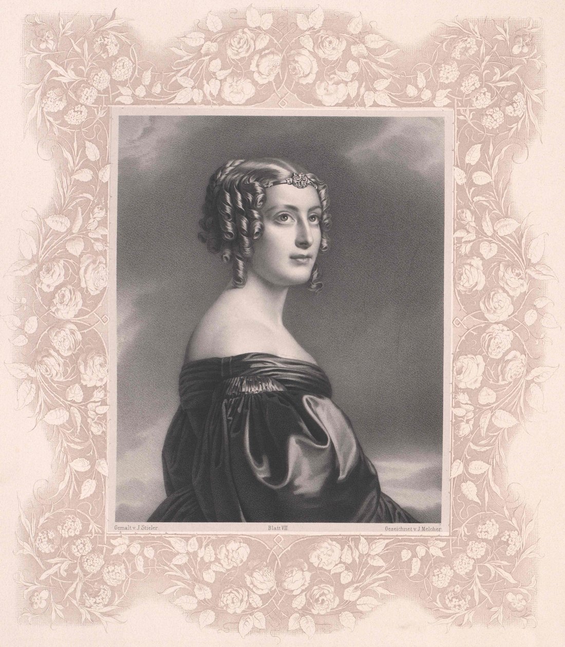 John Elizabeth Digby (nyomtatás) alkotó: Artist Unknown
