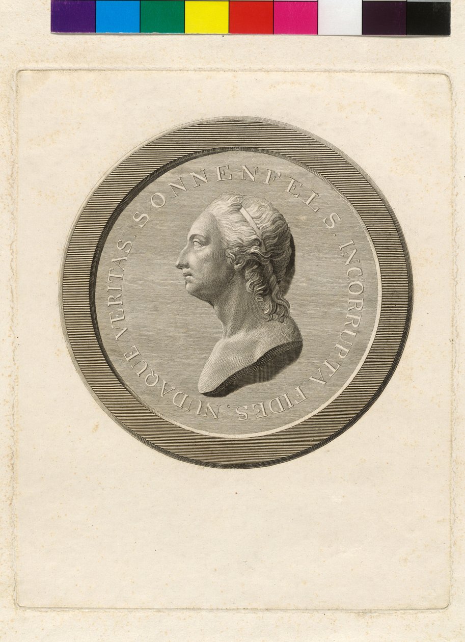 Sonnenfels József báró (1733-1817) Sonnenfels alkotó: Artist Unknown