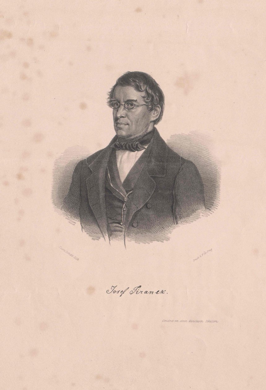 Joseph Jiranek (nyomtatás) alkotó: Artist Unknown