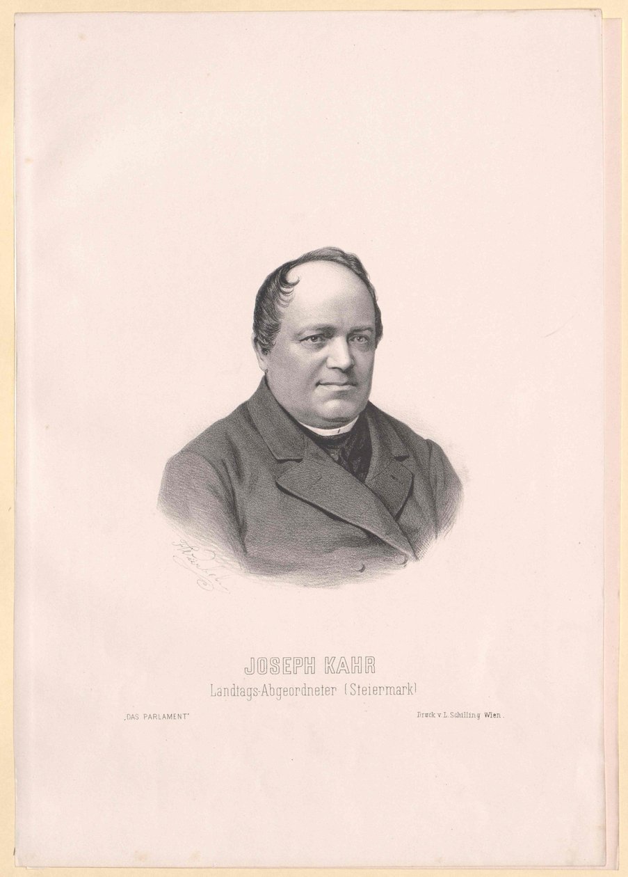 Joseph Kahr alkotó: Artist Unknown
