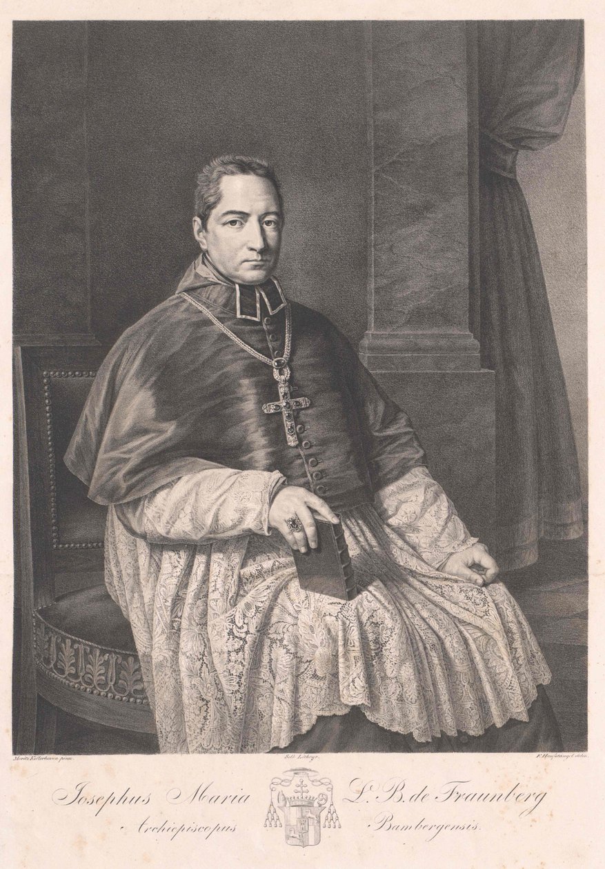Joseph Maria báró Fraunberg alkotó: Artist Unknown