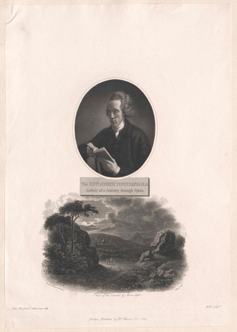 Joseph Townsend alkotó: Artist Unknown