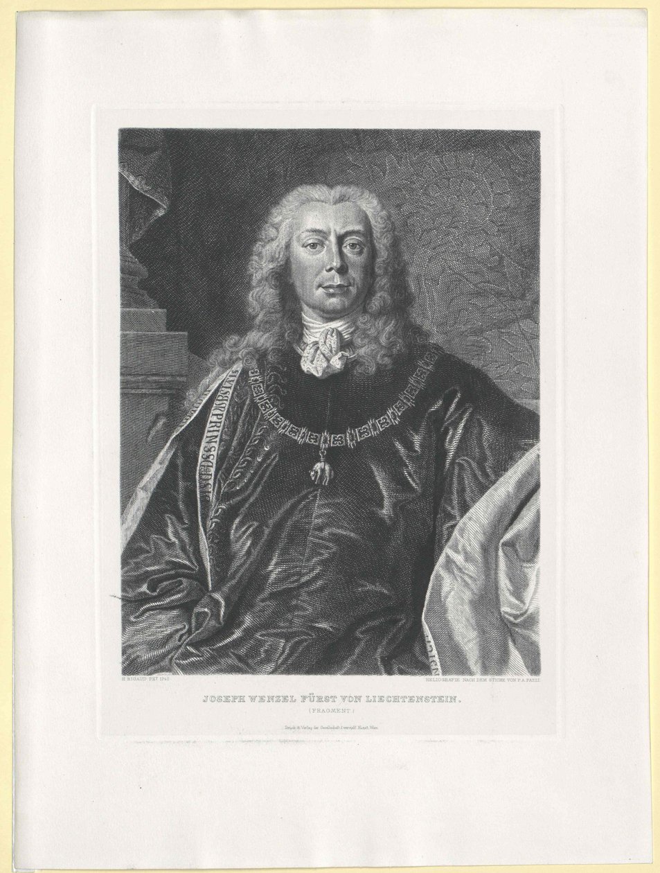 Joseph Wenzel liechtensteini gróf alkotó: Artist Unknown
