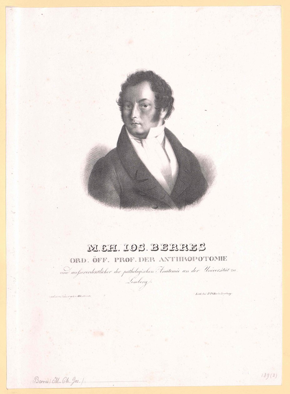 Joseph von Berres alkotó: Artist Unknown