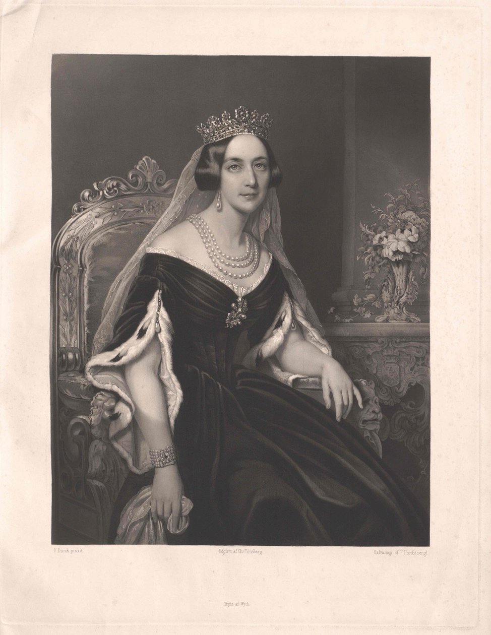 Josephine hercegnő Leuchtenberg alkotó: Artist Unknown