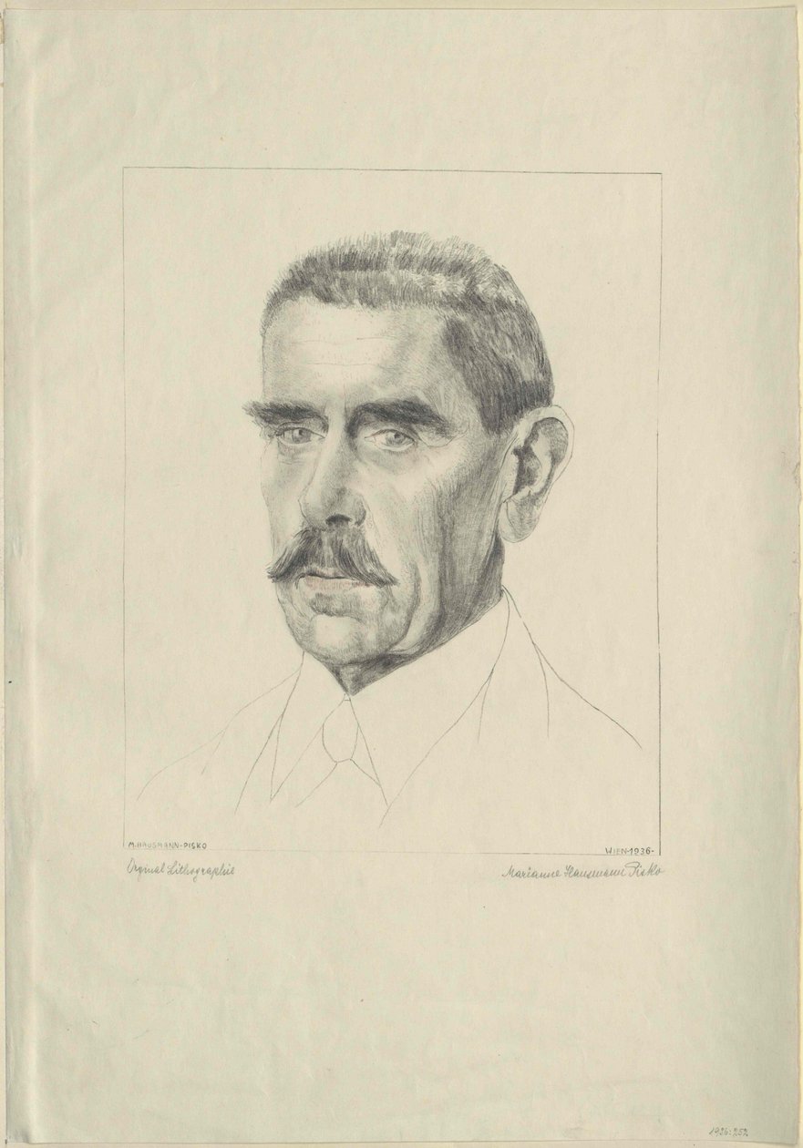 Julius von Wagner-Jauregg (nyomtatás) alkotó: Artist Unknown