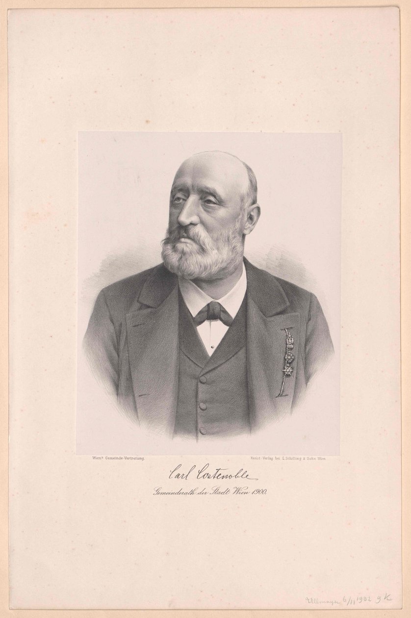 Karl Costenoble alkotó: Artist Unknown