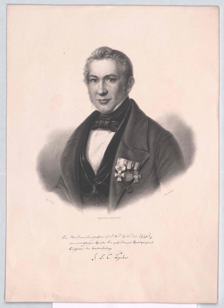 Karl Friedrich Franz Hecker alkotó: Artist Unknown