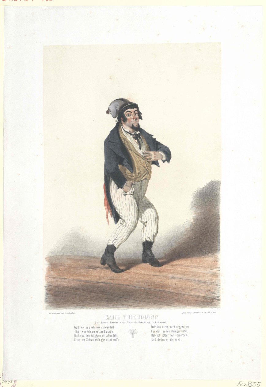 Karl Treumann alkotó: Artist Unknown