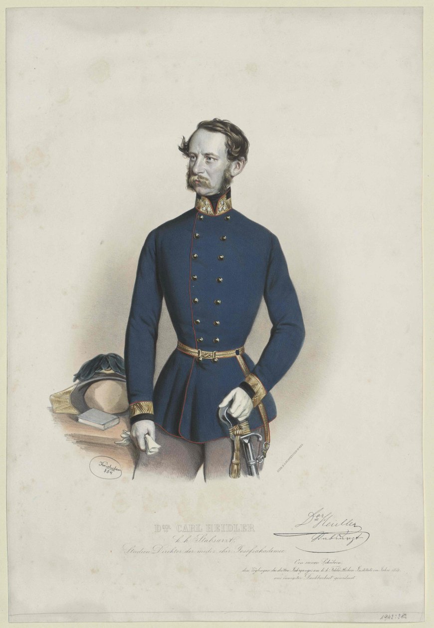 Karl von Heidler-Egeregg alkotó: Artist Unknown