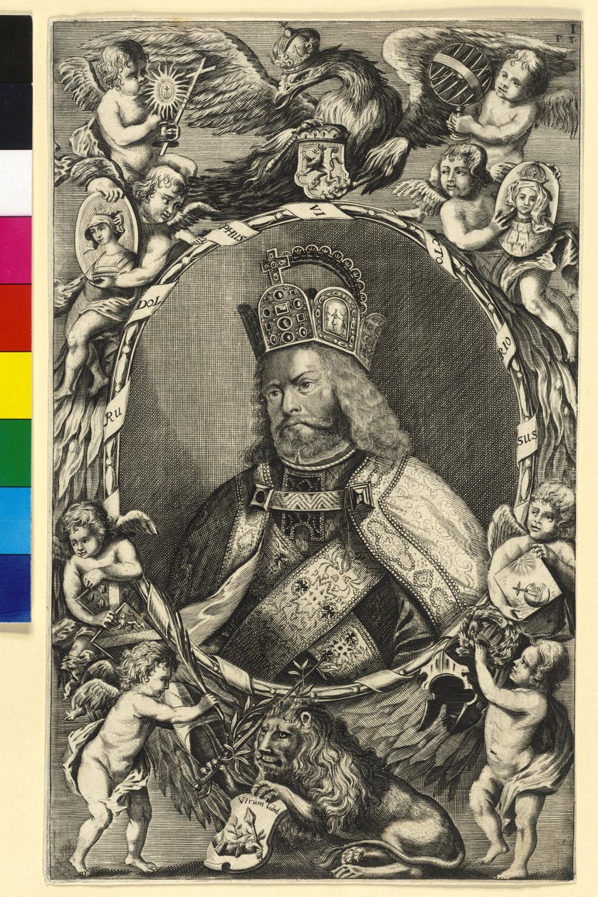 I. Habsburg Rudolf király alkotó: Artist Unknown
