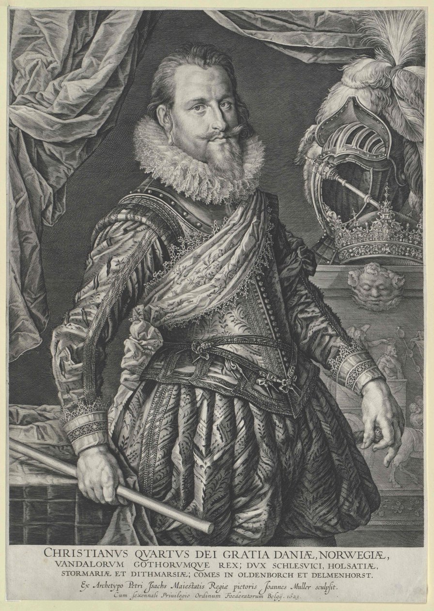 IV. keresztény dán király alkotó: Artist Unknown