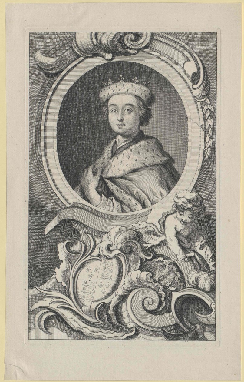 V. Eduárd angol király (nyomtatás) alkotó: Artist Unknown
