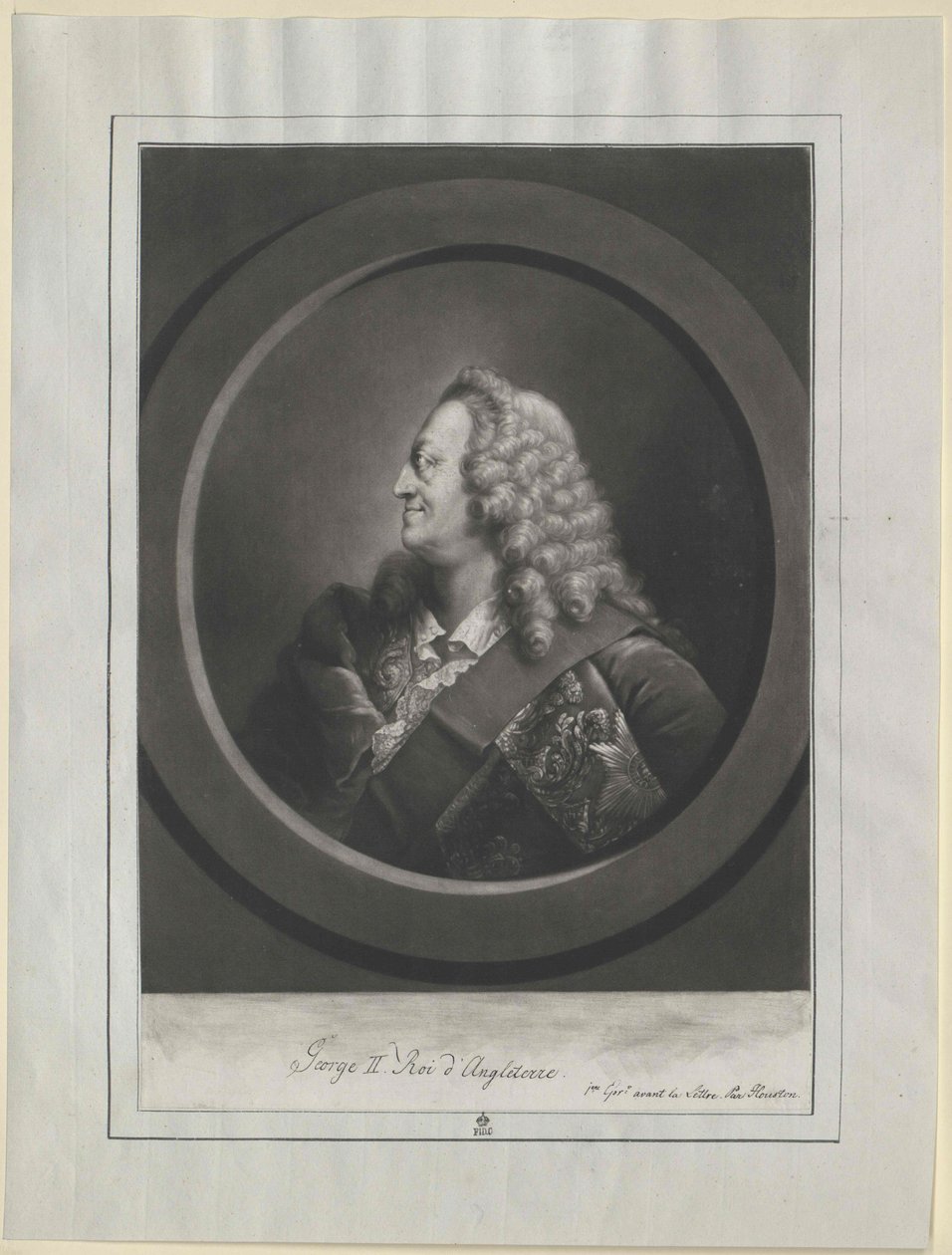 Anglia királya Hannoveri választófejedelem II. György alkotó: Artist Unknown