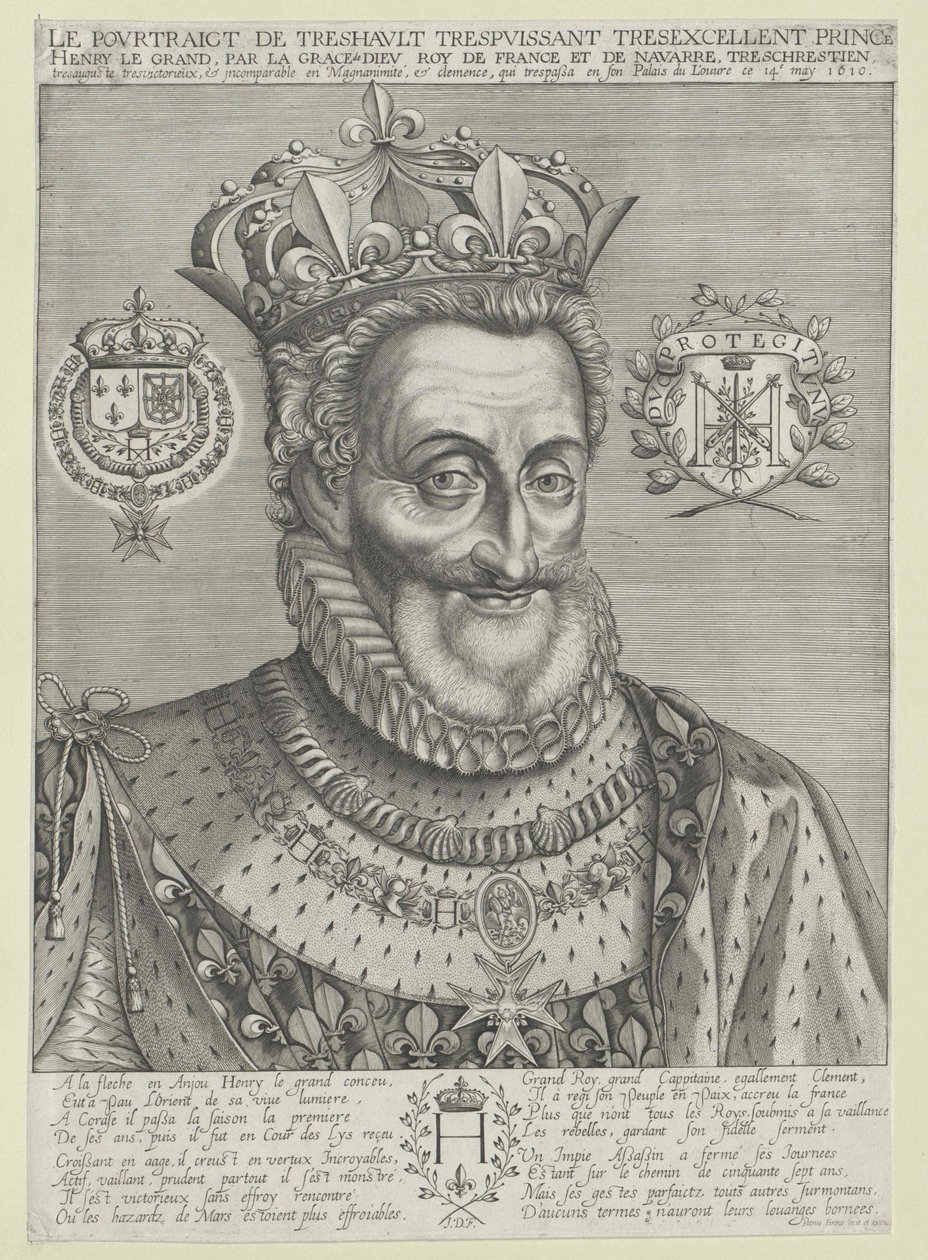 IV. Henrik, Franciaország királya alkotó: Artist Unknown