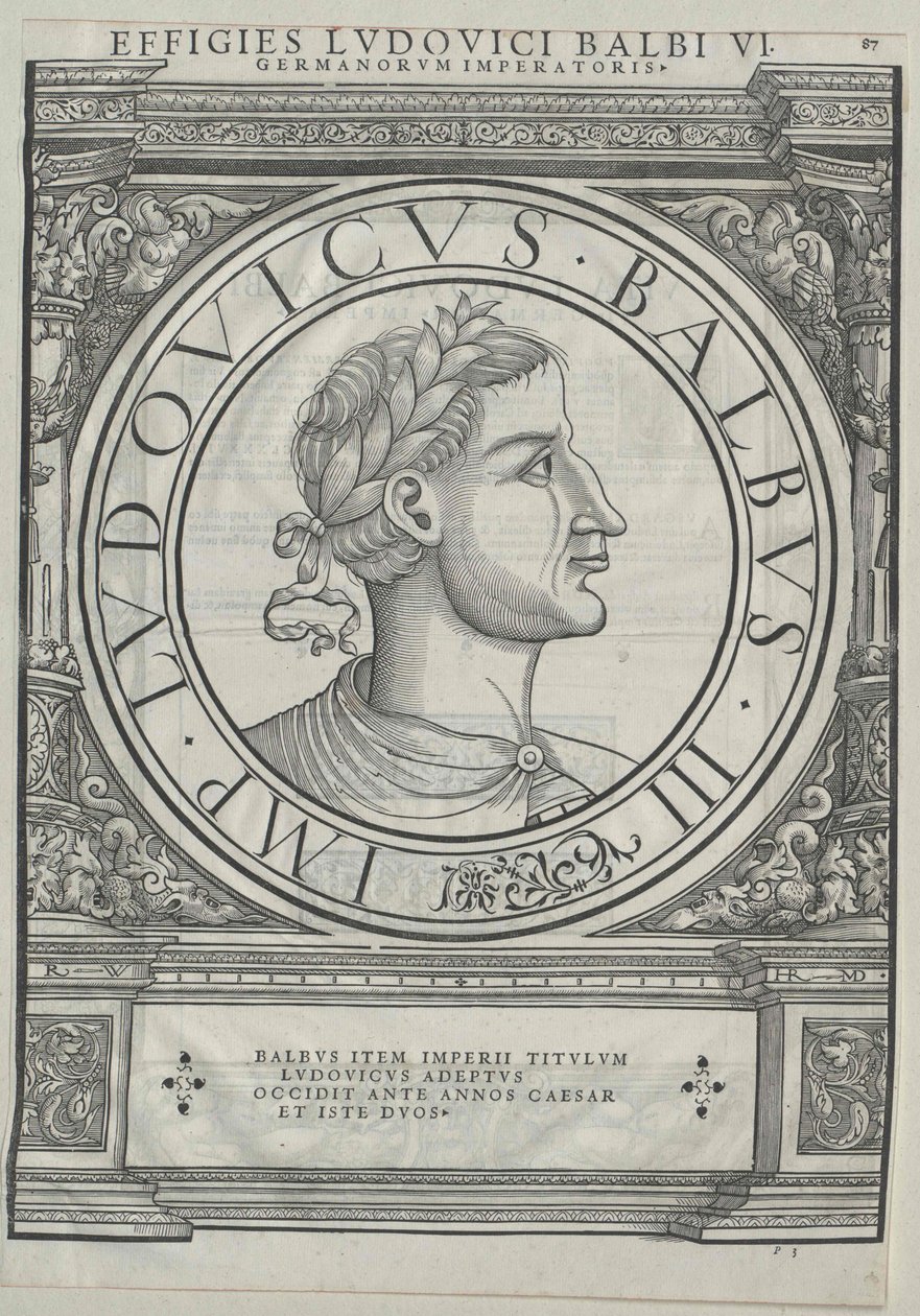 II. Lajos, Franciaország királya (nyomtatás) alkotó: Artist Unknown