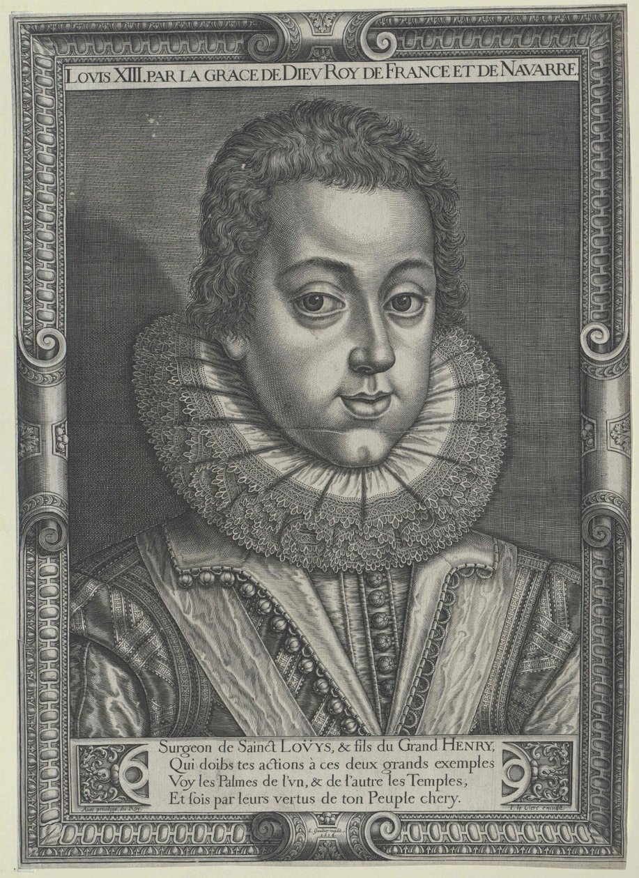 XIII. Lajos francia király alkotó: Artist Unknown