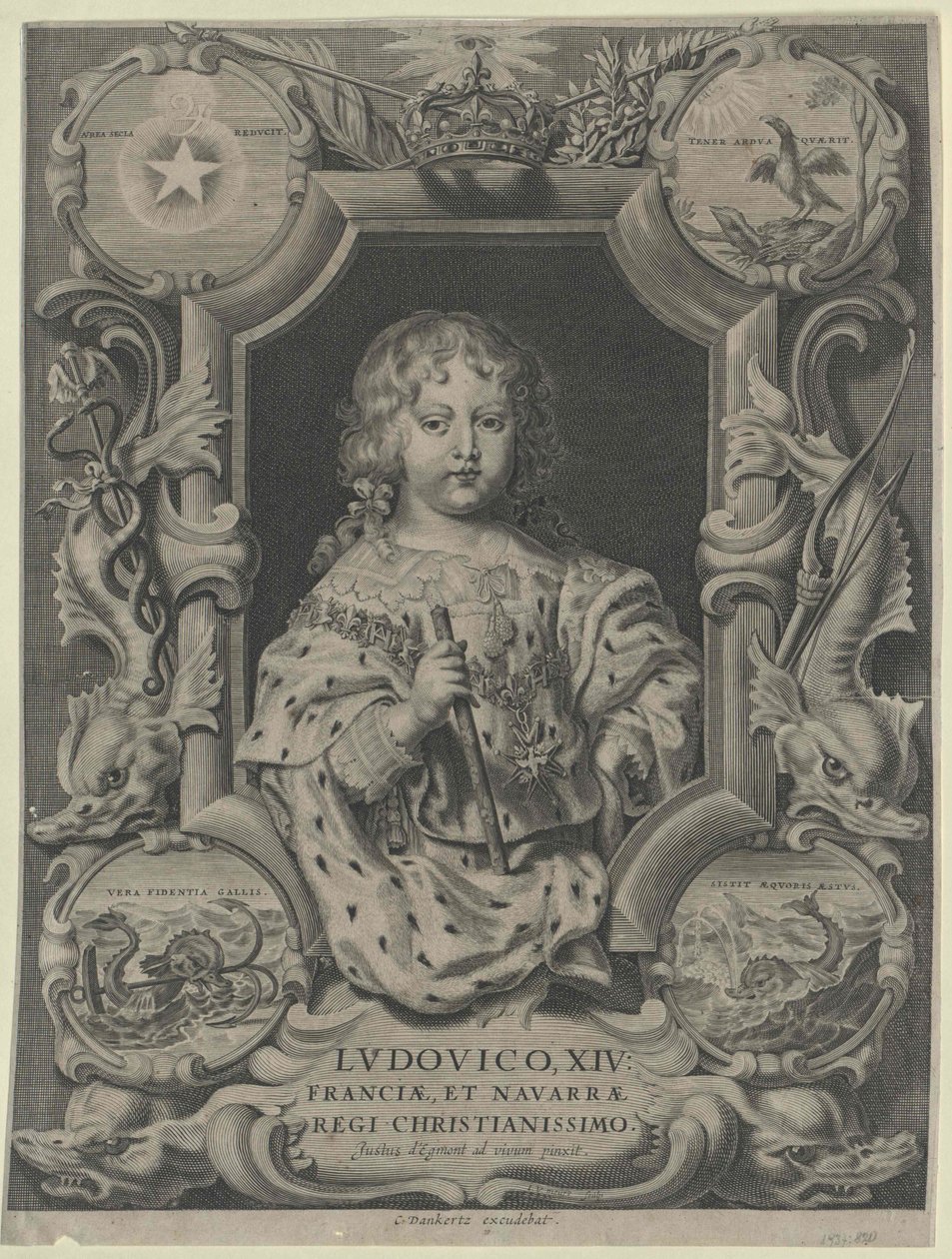 XIV. Lajos francia király alkotó: Artist Unknown