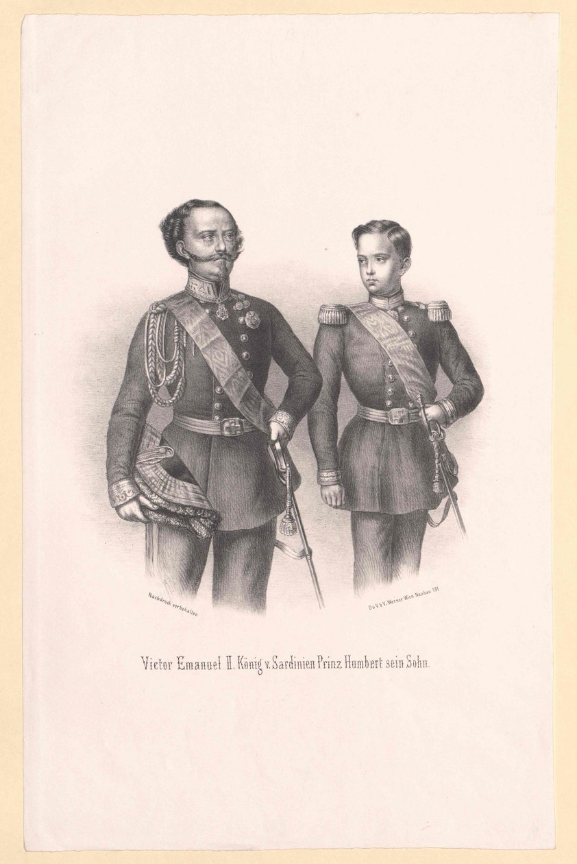 II. Viktor Immanuel olasz király alkotó: Artist Unknown