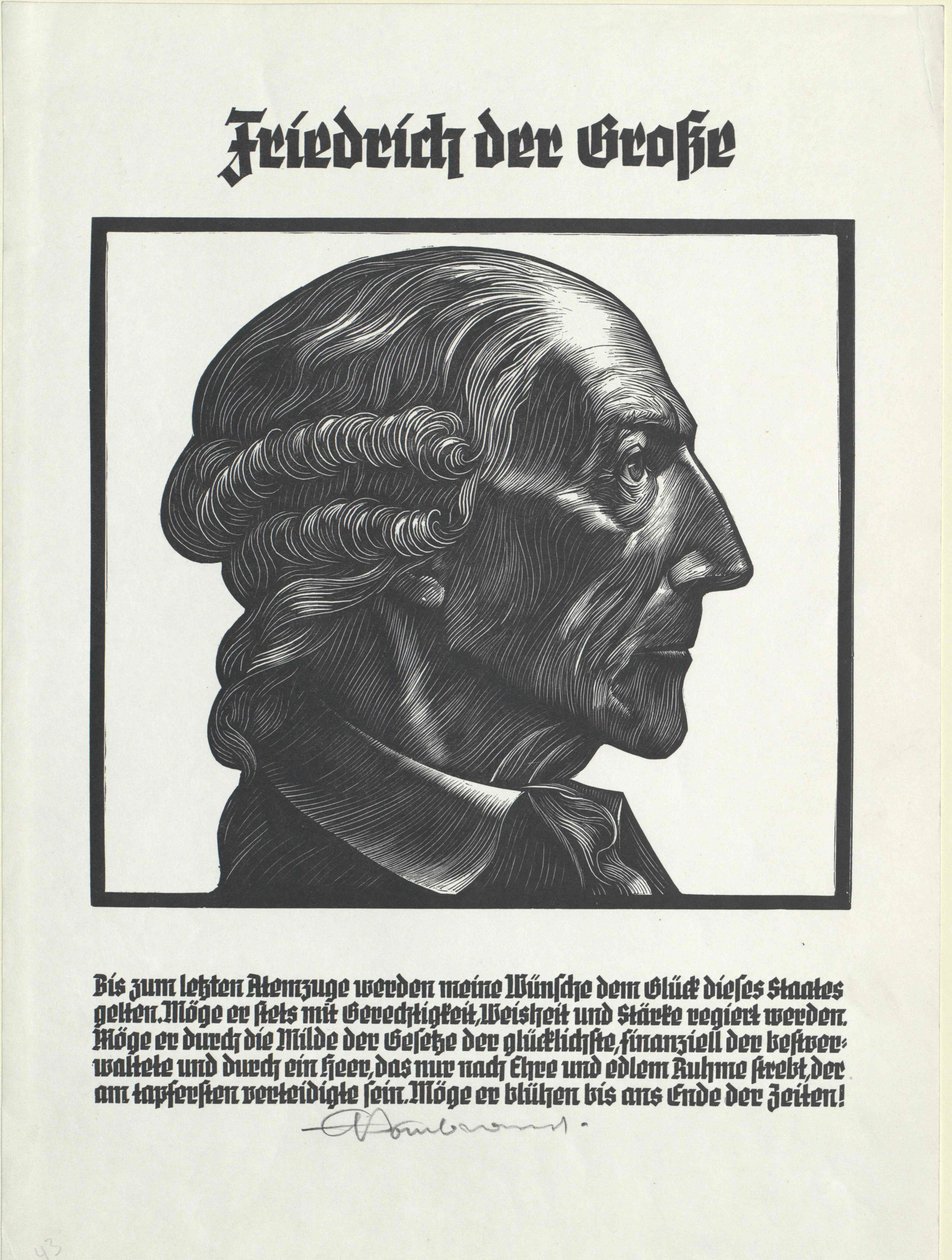II. Frigyes porosz király alkotó: Artist Unknown